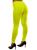 80-tals Leggings Neongul Medium