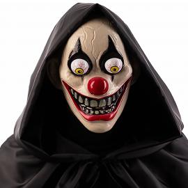 Horror Clown Mask med Rörliga Ögon