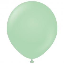 Premium Stora Latexballonger Macaron Green 25-Pack