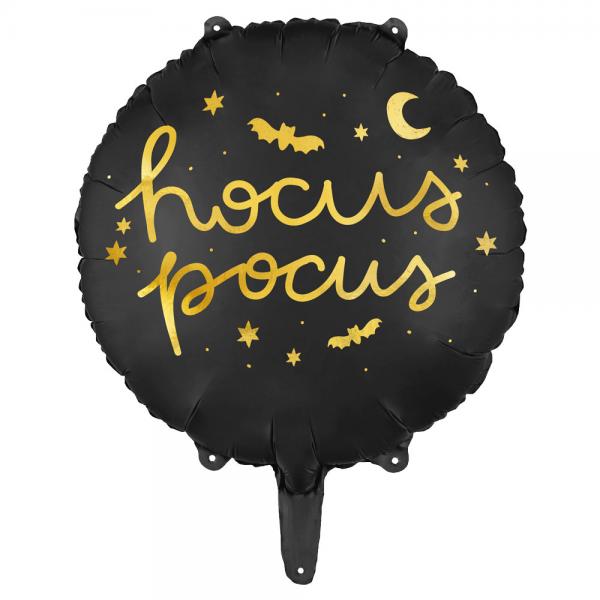 Folieballong Svart Hocus Pocus