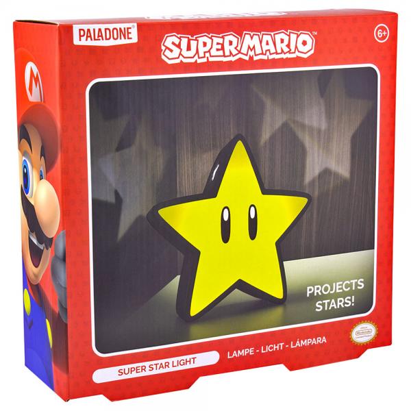 Super Mario Lampa Super Star