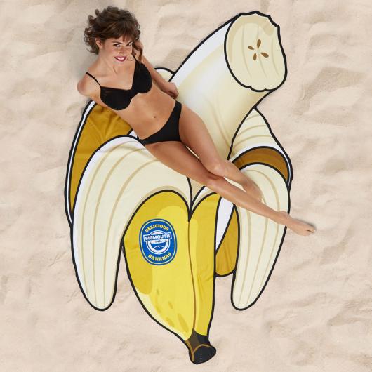 Gigantisk Strandhandduk Banan