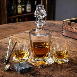 Twisted Whiskey Karaff Set