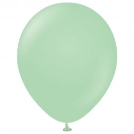 Premium Latexballonger Macaron Green