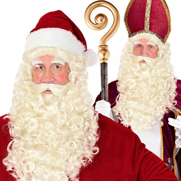 Santa Claus Peruk med Skgg och gonbryn