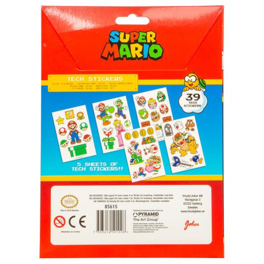 Super Mario Tech-Klistermärken
