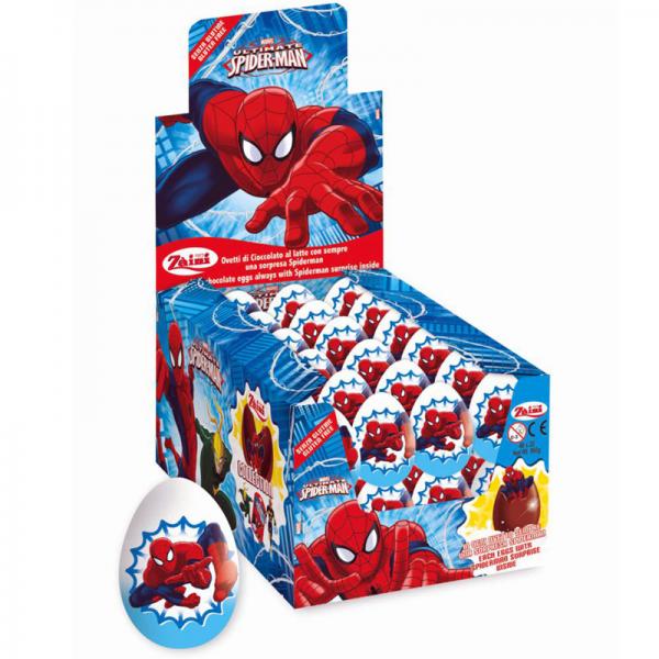 Spiderman Chokladgg med 3D-Figur