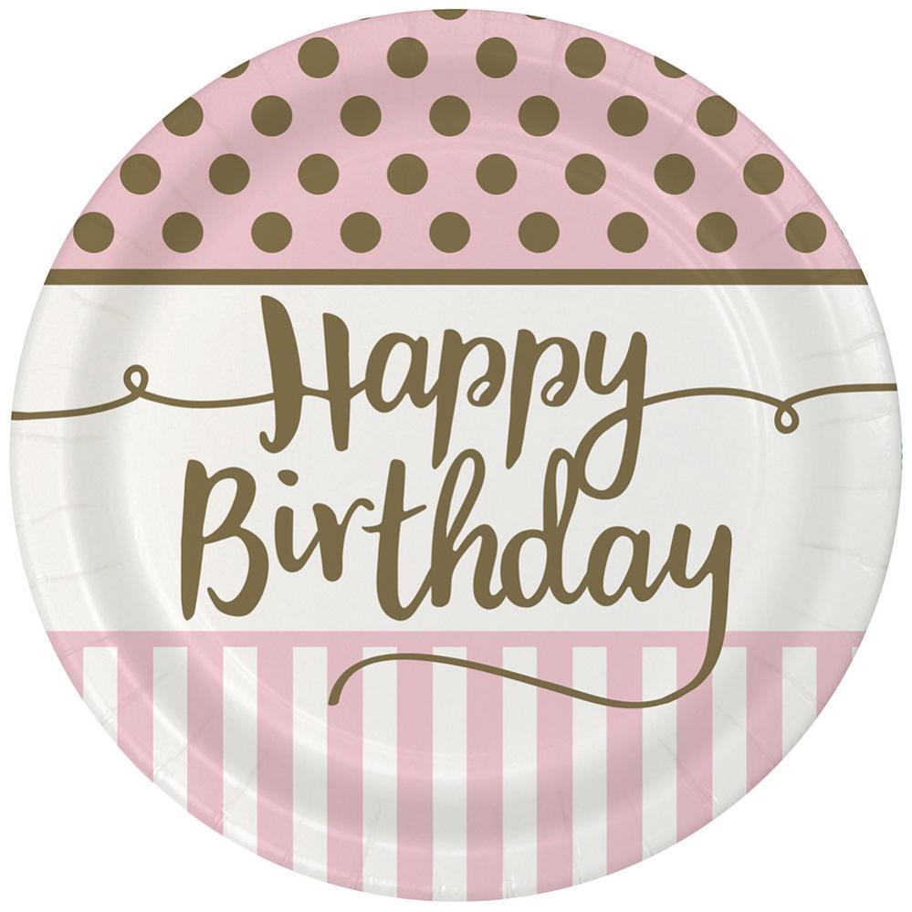 Timbri trasparenti con scritta Happy Birthday Just for You, con