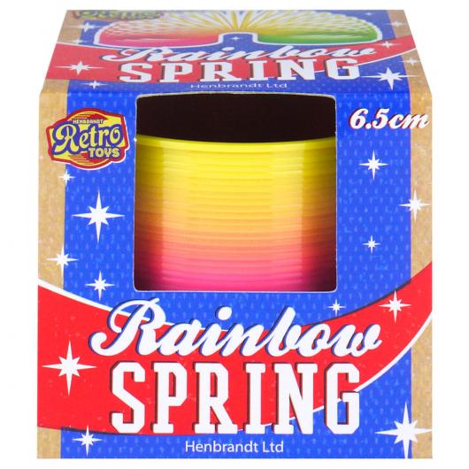 Regnbågsfärgad Slinky Leksak