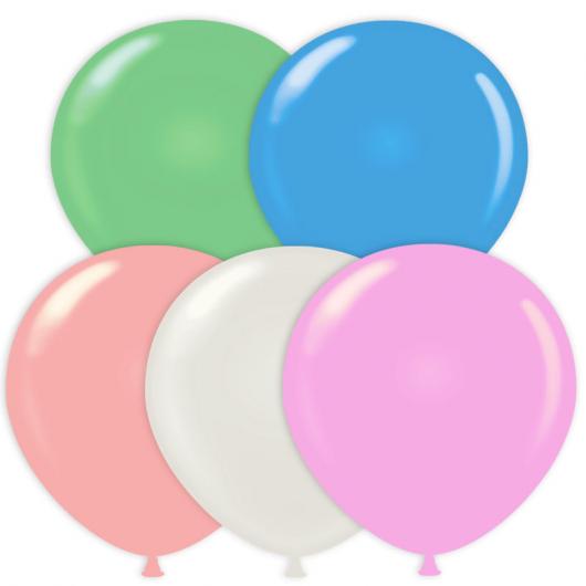 Ballonger Kombo Pastell Stora