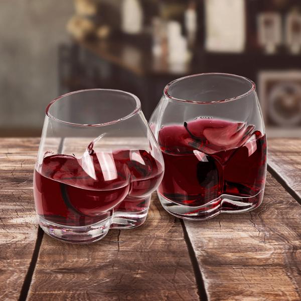 Bottoms Up Drinkglas 2-Pack