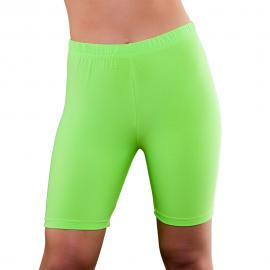 80-tals Cykelbyxor Neon Grön Medium/Large