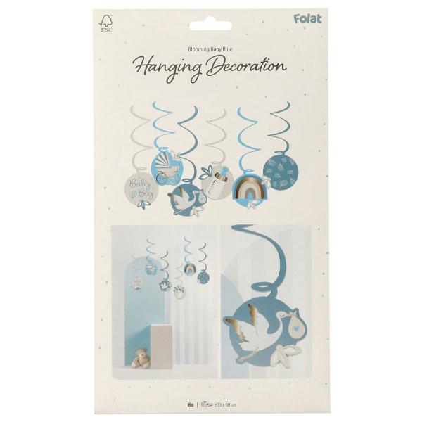 Hngande Dekorationer Baby Boy 6-pack