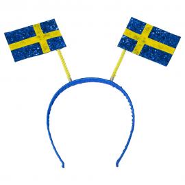 Diadem med Svenska Flaggor