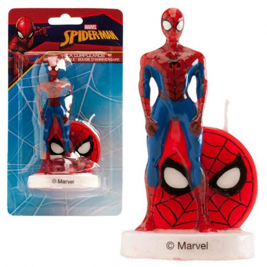 Spiderman Dekoration och Tårtljus