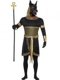 Egyptiska Guden Anubis Schakal Maskeraddräkt Large