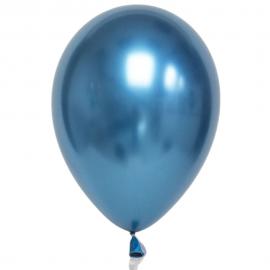 Chrome Ballonger Mörkblå 100-pack