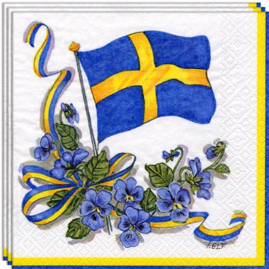 Servetter Svenska Flaggan