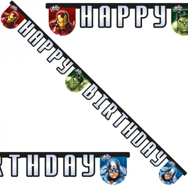 Avengers Heroes Happy Birthday Girlang
