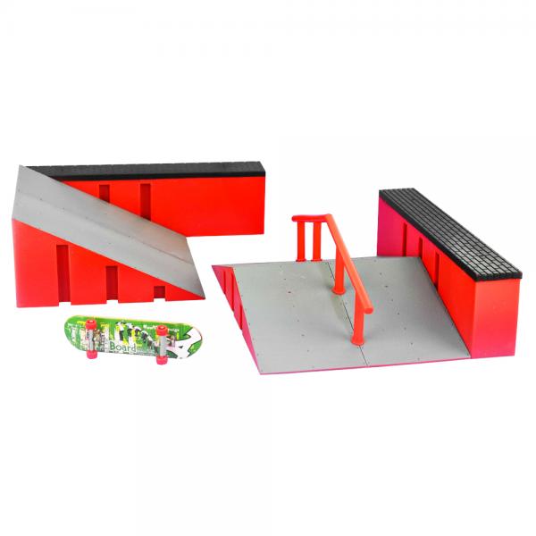 Skatepark Fingerboard Ramp Rcke Set