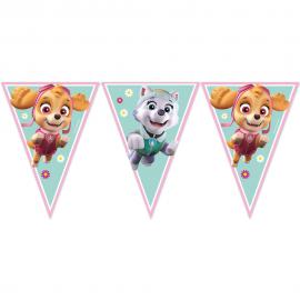 Paw Patrol Skye & Everest Flaggirlang