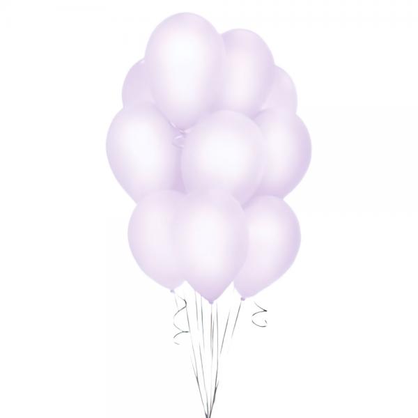Latexballonger Pastell Lavendel