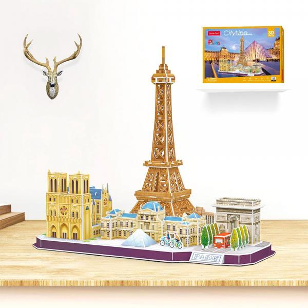 3D Pussel Cityline Paris