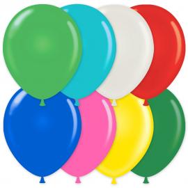 Ballonger Mix Blandade Färger 50-pack