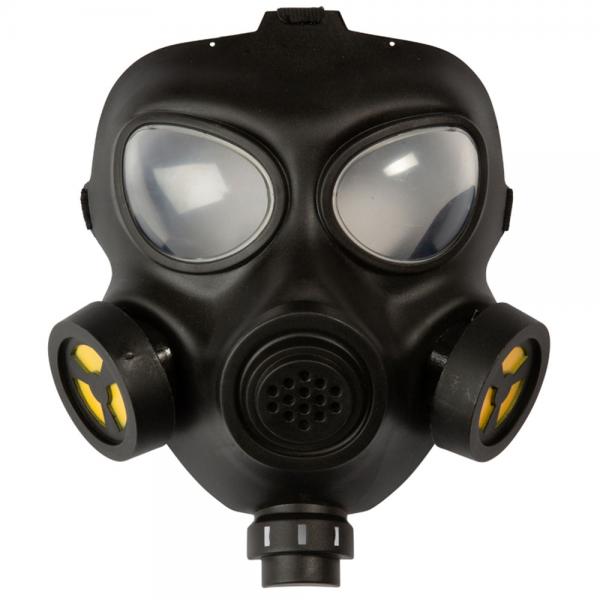 Svart Gasmask