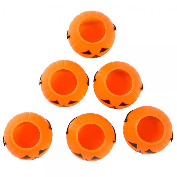 Halloweenpumpor Mini Hinkar 6-pack