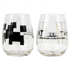 Minecraft Glas 2-pack