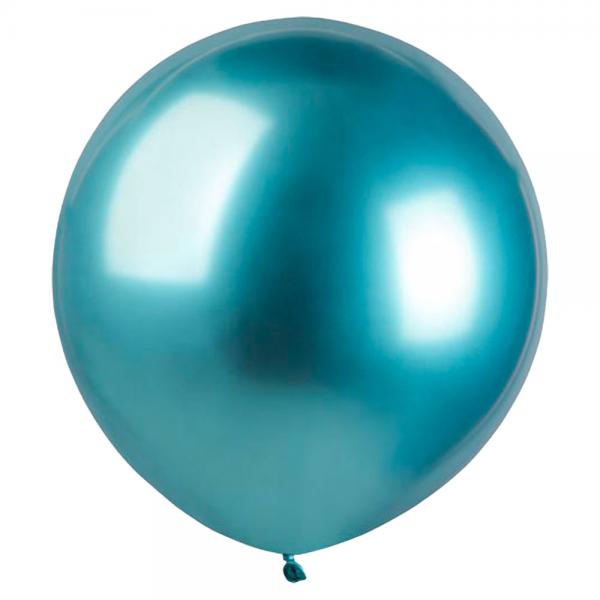 Stora Runda Bl Chrome Ballonger