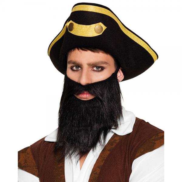 Pirat Skgg Svart