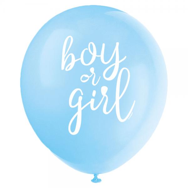 Boy or Girl Ballonger Bl & Rosa