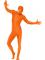 Second Skin Orange med Vska Maskeraddrkt