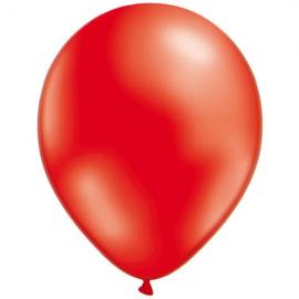 Metallic Ballonger Röda 100-pack