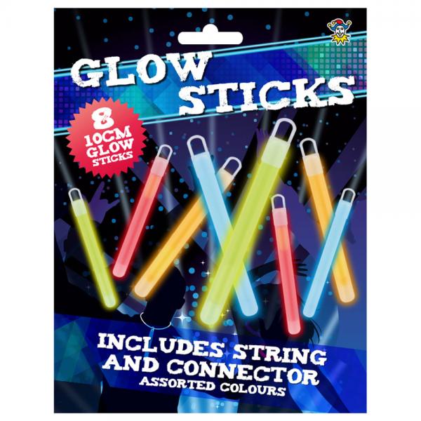Glow Sticks Halsband 8-pack
