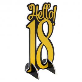 Hello 18 Bordsdekoration