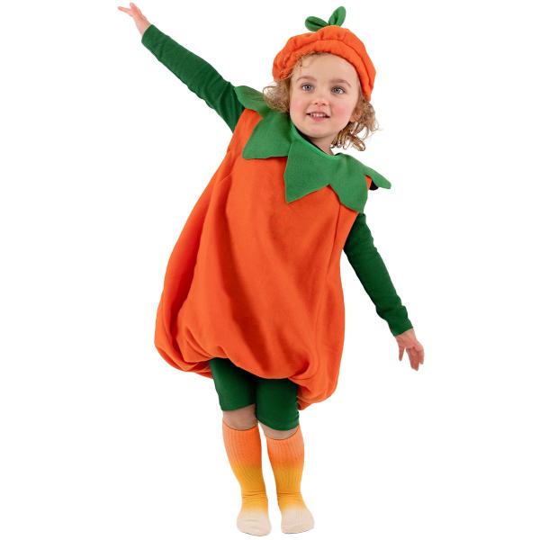 Little Pumpkin Maskeraddrkt Barn 116-128 cm