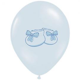 Baby Shower Ballonger Barnsocka Blå