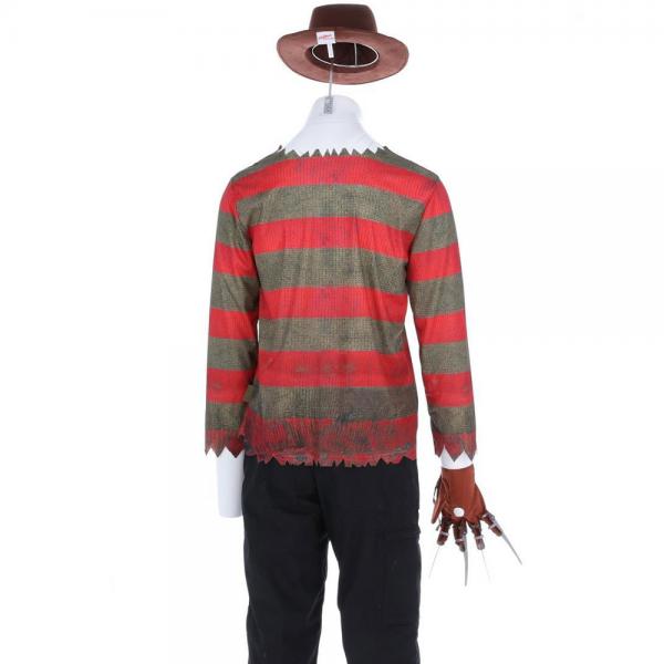 Freddy Krueger Trja med Hatt och Handske