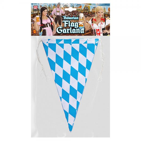 Oktoberfest Flaggirlang Rutig 10 m