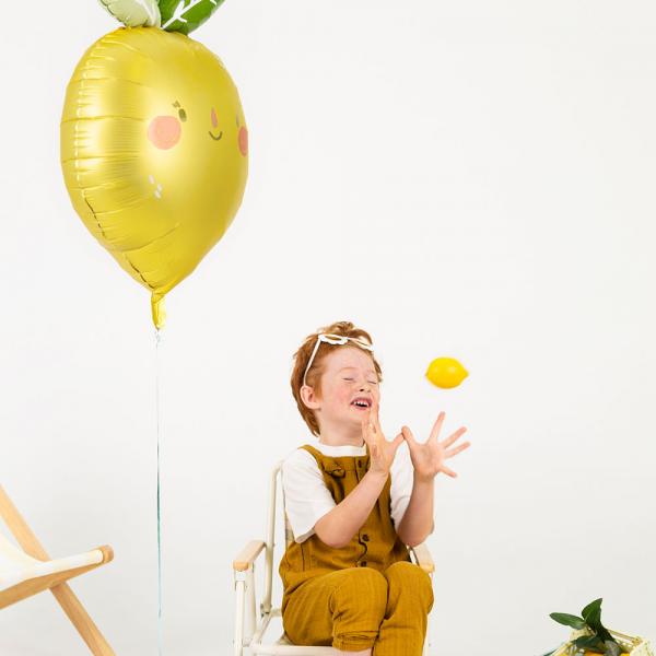 Folieballong Citron