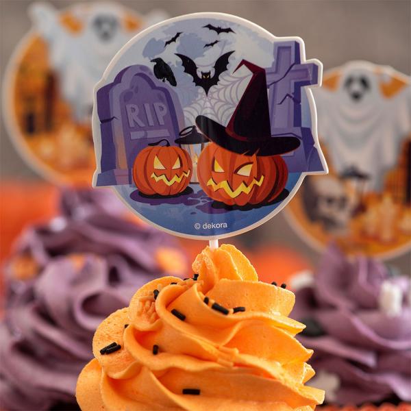 Halloween Cupcakes och Toppar Kit