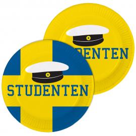 Studenten Engångstallrikar