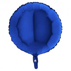 Stor Rund Folieballong Mörkblå