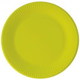 Ljusgröna Papptallrikar Solid Color