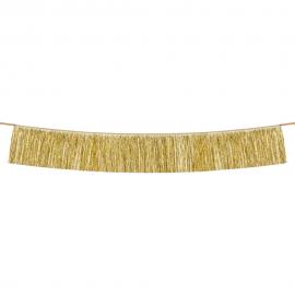 Fransig Girlang Guld
