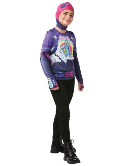 Fortnite Brite Bomber Trja och Huva Barn