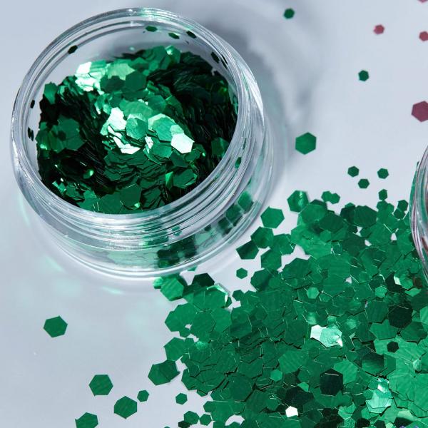 Moon Glitter Classic Chunky Glitter Grn